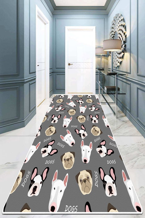 Conceptum Chiens Grey Djt Alfombra Gris 80 x 120 cm Conceptum Chiens Grey Djt Alfombra Gris 80 x 120 cm